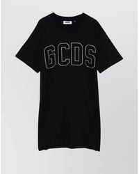 Gcds - Logo Embellished Cotton Jersey T-Shirt - Lyst