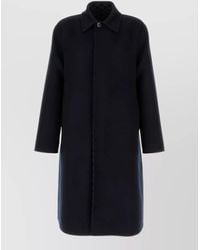 Gucci - Wool Blend Single Breasted Coat - Lyst