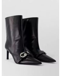 Coperni - Leather Heeled Belt Boots - Lyst