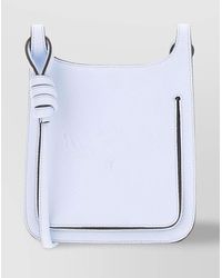 MCM - Mini Leather Crossbody Bag - Lyst