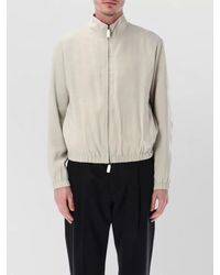 Emporio Armani - Zipped Jacket - Lyst