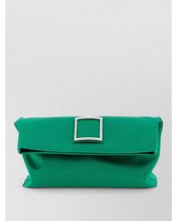 Roger Vivier - Silk Clutch Bag - Lyst