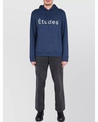 Etudes Studio - Ribbed Cross-Neck Hoodie - Lyst