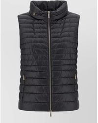 Moorer - Quilted Down Hooded Gilet - Lyst