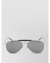 Saint Laurent - Ysl Sl 864 Aviator Metal Sunglasses - Lyst