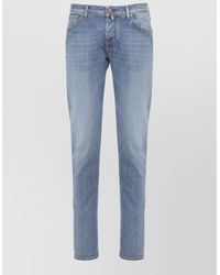 Jacob Cohen - Straight Leg Denim Jeans Belt Loops - Lyst