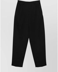 Givenchy - Pleated Trousers With Belt Loops And Pockets - Lyst