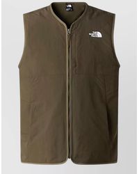 The North Face - Silk Nylon Sleeveless Jacket Two Pockets - Lyst