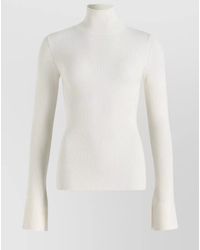 Patou - Ribbed Merino Wool Turtleneck Jumper - Lyst