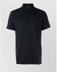 Michael Kors - Cotton Short-Sleeve Polo Shirt - Lyst