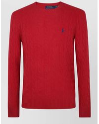 Polo Ralph Lauren - Cashmere Wool Long-Sleeve Jumper - Lyst