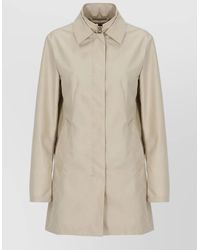 Fay - Short Jacket Long Sleeves Waterproof Pockets - Lyst
