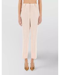 Tom Ford - Virgin Wool Straight-Leg Cropped Trousers - Lyst