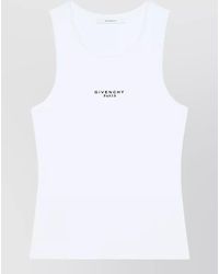 Givenchy - Cotton Ribbed Slim-Fit Logo Tank Top - Lyst