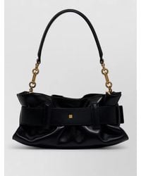 Balmain - Anthem Mini Leather Shoulder Bag Buckle - Lyst