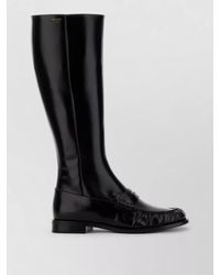 Prada - Leather Knee-High Boots - Lyst