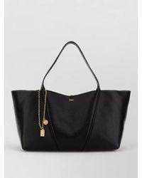 Chloé - East West Spin Leather Tote Bag - Lyst