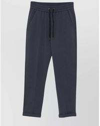 Brunello Cucinelli - Cotton Sweatpants With Elastic Waistband And Side Pockets - Lyst