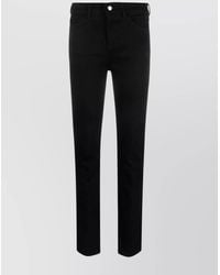 Emporio Armani - Slim-Fit Stretch Cotton Jeans With Belt Loops - Lyst