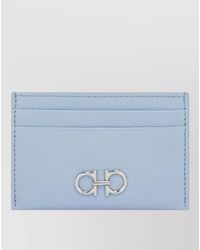 Ferragamo - Leather Card Holder - Lyst