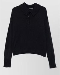 Roberto Collina - Wool Camel Hair Long-Sleeve Ribbed-Cuff Knit Jumper - Lyst