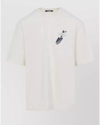 Jacquemus - Graphic Print Crew Neck Short Sleeve T-Shirt - Lyst
