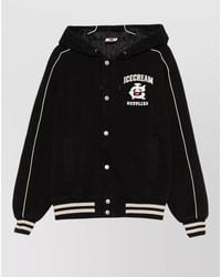 ICECREAM - Hooded Cotton Bomber Jacket - Lyst