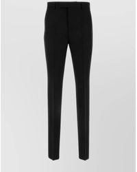 Versace - Trousers Wool Blend Belt Loops - Lyst