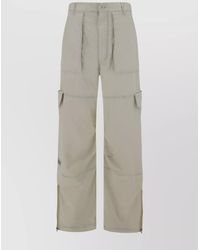 Acne Studios - Adjustable Hem Cargo Pants Contrast Stitching - Lyst