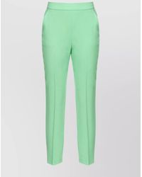 Pinko - Pleated Trousers With Side Pockets And Belt Loops - Lyst