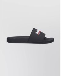 Balenciaga - Rubber Pool Slide Sandals - Lyst