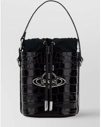 Vivienne Westwood - Daisy Orb Plaque Drawstring Bucket Bag - Lyst