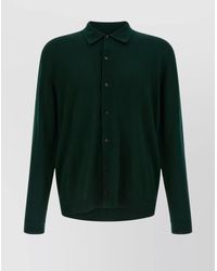 Roberto Collina - Merino Wool Cardigan - Lyst