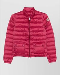 Moncler - Short Down Jacket High Collar - Lyst