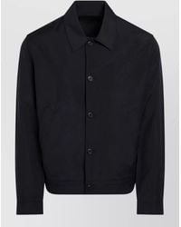Prada - Collared Jacket Long Sleeves Side Pockets - Lyst