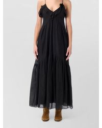 Isabel Marant - Vasma Organic Cotton Voile Dress - Lyst