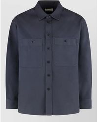 Lemaire - Cotton Overshirt - Lyst