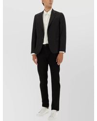 Paul Smith - Notch Lapel Single Breasted Flap Pocket Jacket - Lyst
