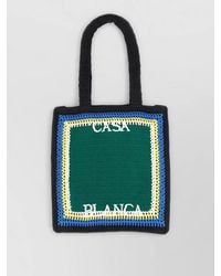 CASABLANCA - Square Crochet Tote Bag Dual Handles - Lyst