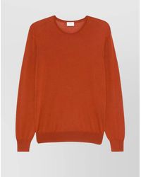 Saint Laurent - Wool Crewneck Jumper - Lyst