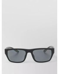 Emporio Armani - Rectangular Frame Sunglasses Tinted Lenses Design - Lyst
