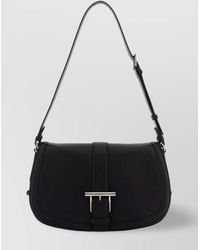 McQueen - Large Leather Shoulder Bag - Lyst