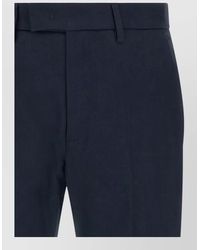 Department 5 - Destynai Tailored Pants Belt Loops Back Pockets - Lyst