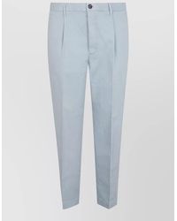 Incotex - Tailored Trousers Belt Loops Side And Back Pockets - Lyst