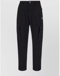 Marcelo Burlon - Cotton Cargo Trousers - Lyst