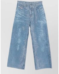 DIESEL - Wide Jeans - Lyst