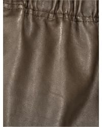 Rick Owens - Leather Collared Bomber Jacket - Lyst