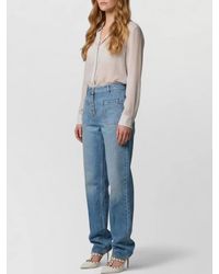 Valentino Garavani - High-Rise Flared Denim Jeans - Lyst