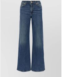 7 For All Mankind - Wide-Leg Jeans With Five-Pocket Design - Lyst