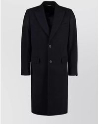 Dolce & Gabbana - Cashmere Wool Single-Breasted Coat - Lyst